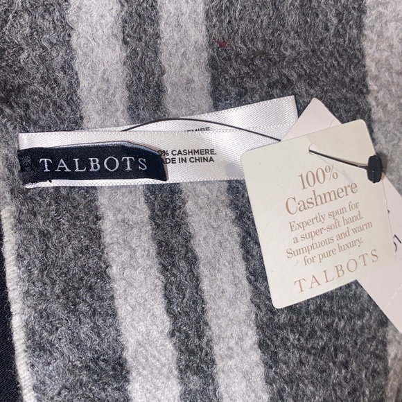 Talbots cashmere scarf NWT - Picture 7 of 7